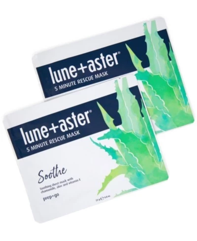 Маска для лица LuneAster 5-минутная успокаивающая