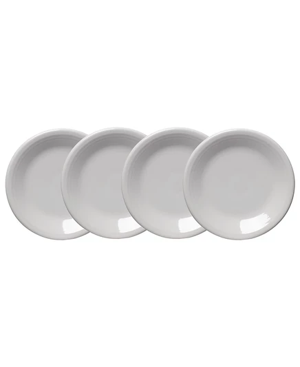 Салатные тарелки Fiesta Classic Rim, 4 шт., белые