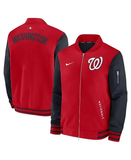 Мужская куртка‑бомбер Nike Authentic Collection Dugout, разноцветная