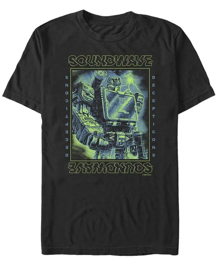 Мужская футболка Soundwave Crew с коротким рукавом Fifth Sun для мужчин black
