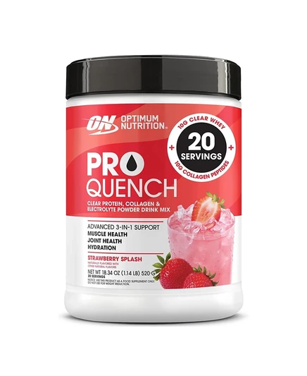 Порошок белка Optimum Nutrition ProQuench, 20 пор., клубника