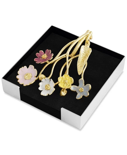 Держатель для коктейльных салфеток Michael Aram Wildflowers, белый