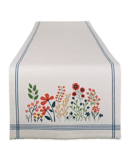 Дорожка Design Imports Flower Garden, разноцветная