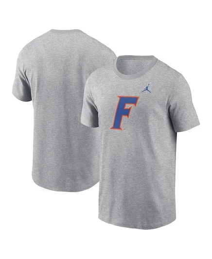 Мужская футболка Jordan Primetime Legend с логотипом Florida Gators, серая