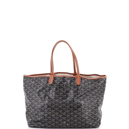 Женская сумка-тоут Goyard Saint Louis PM, канвас, черная