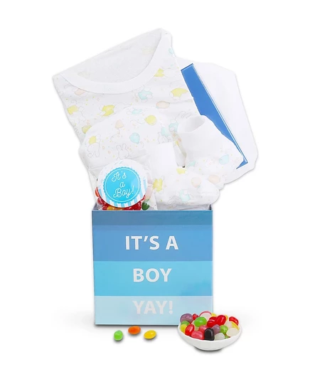 Подарочный набор Alder Creek It's a Boy для мальчика, белый