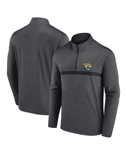 Мужская толстовка-пуловер Fanatics Jacksonville Jaguars с застежкой-молнией 