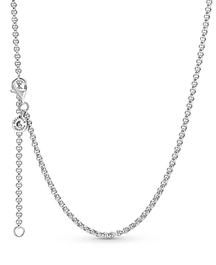 Женское ожерелье Pandora Rolo Chain из серебра 925, 60 см
