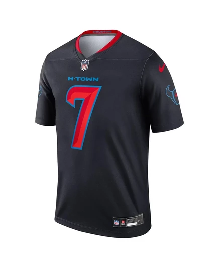 Мужская футболка Nike C.J. Stroud Navy Houston Texans, 2-й альтернативный легендарный игрок, лучший по результативности navy