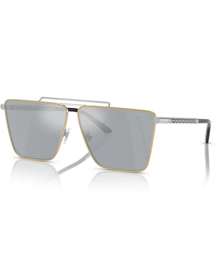 Мужские солнцезащитные очки Versace VE2266, серебристые