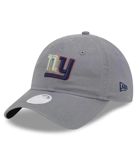 Женская кепка new era new york giants 9twenty, серая
