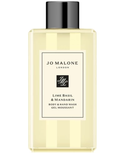Средство для мытья тела и рук Jo Malone London с лаймом, базиликом и мандарином, 3,4 унции без цвета
