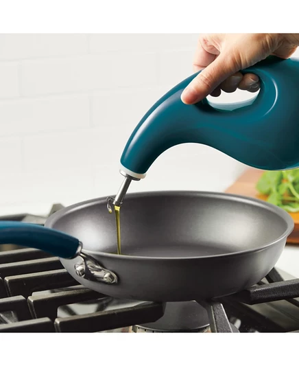 Бутылки Rachael Ray для масла и уксуса, 2 шт., бирюзовые