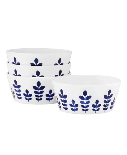 Набор мисок Noritake Sandefjord 4 шт., 14 см/443 мл, синий