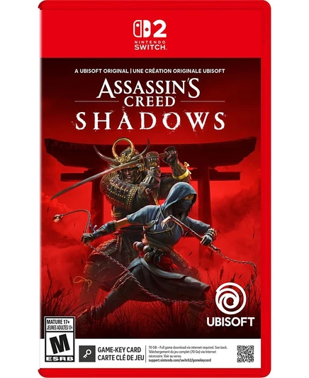 Видеоигра Assassin's Creed Shadows для Switch 2, разноцветная