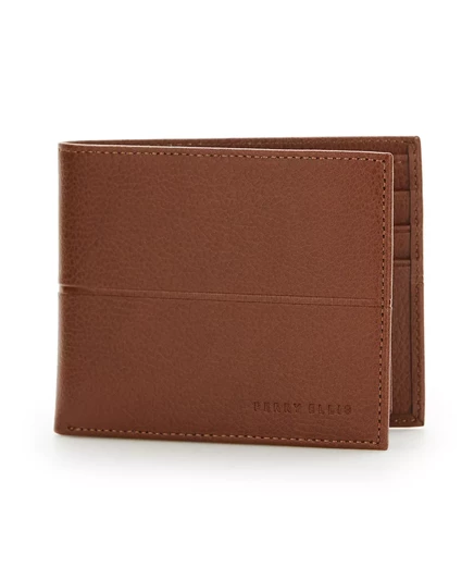 Мужской портмоне-футляр из искусственной кожи тройного сложения Perry Ellis Portfolio lugg