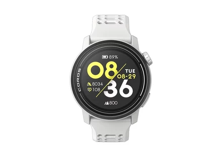 Смарт-часы Coros PACE 3 GPS с силиконовым ремешком, белые