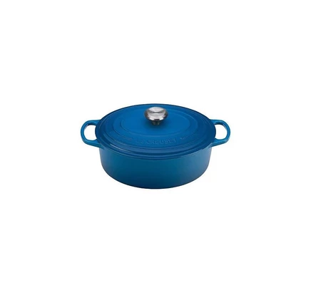 Кастрюля Le Creuset 4,7 л, чугунная, синяя