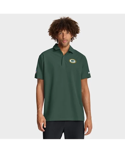 Мужская поло Nike Sideline Green Bay Packers, зеленая