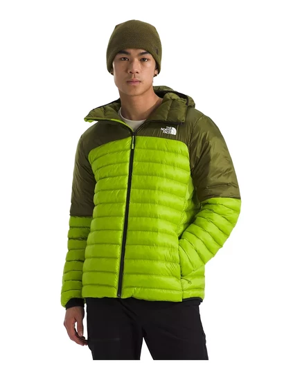  Мужская толстовка с капюшоном Terra Peak Puffer meadow grass/forest olive