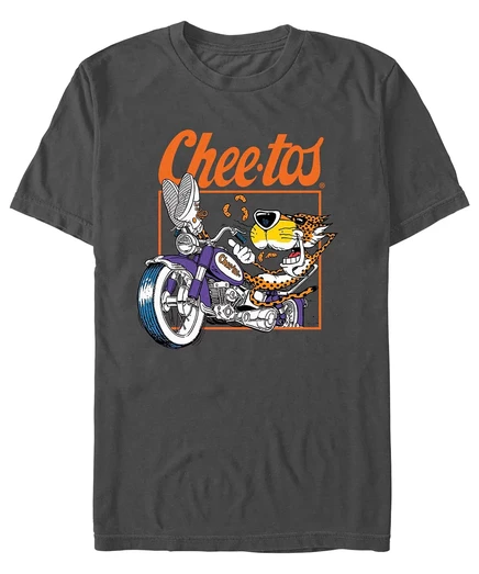 Мужская футболка с коротким рукавом Cheetos Chester Chomper от Fifth Sun charcoal