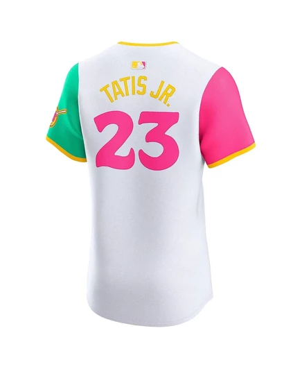 Мужское джерси Nike Fernando Tatis Jr. City Connect, белое