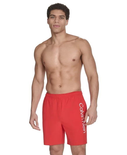 Мужские плавки Calvin Klein с компресс. вкладышем, красные