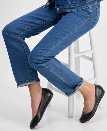Женские балетки Elsaa от Style & Co, эксклюзивно в Macys black beauty