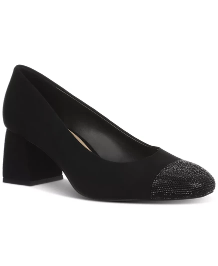  Туфли-лодочки Tillyy Cap-Toe на блочном каблуке, созданные для Macy's  black micro/black