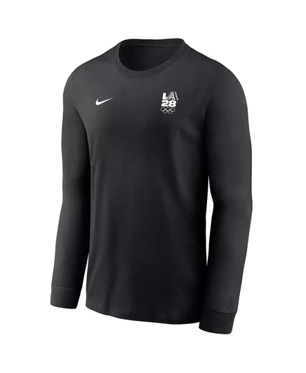 Мужская футболка Nike Team Issue LA 2028, черная