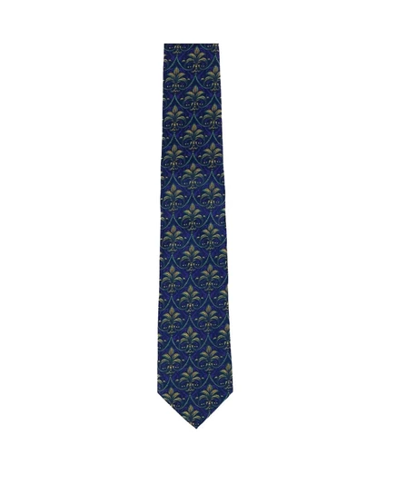 Шелковый галстук-новинка от TRAFALGAR Men's The French Quarter Fleur dis Lis из французского квартала purple