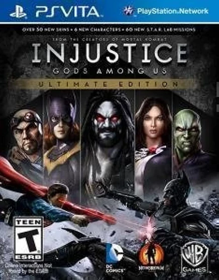 Видеоигра Warner Bros. Injustice Ultimate для PS Vita, мульти