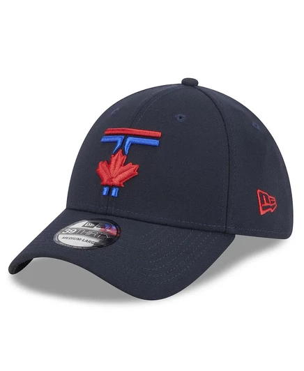 Мужская темно-синяя кепка New Era Toronto Blue Jays 2024 City Connect 