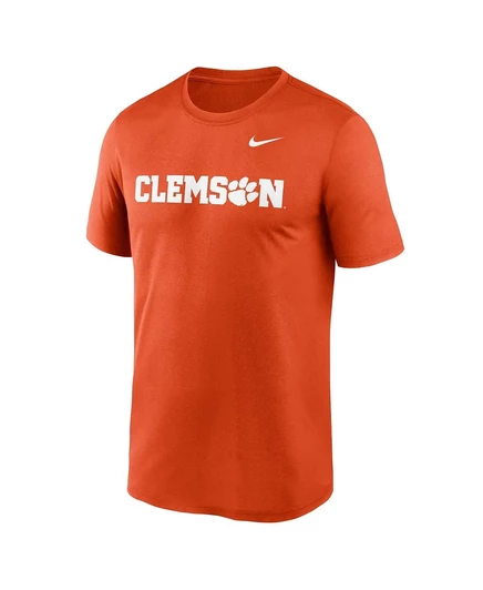Мужская оранжевая футболка с надписью Clemson Tigers Prime Time Legend от Nike orange