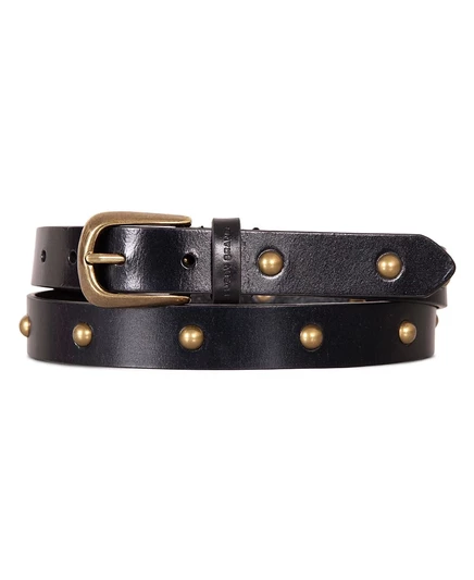 Женский кожаный ремень Lucky Brand с заклепками, черный