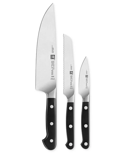 Набор ножей Zwilling Pro, 3 предмета (8″/5″/4″)