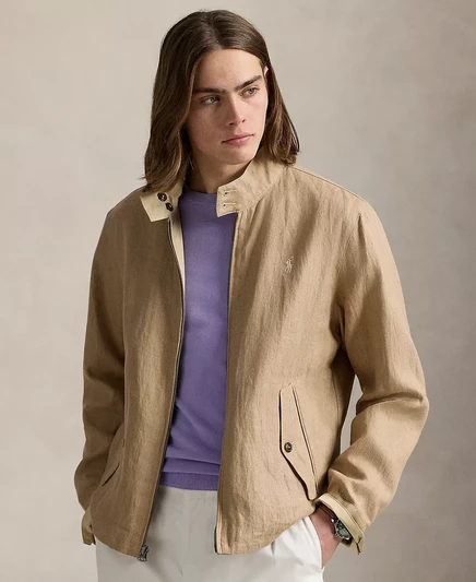  Мужская двусторонняя куртка The Bedford cream cafe/dune tan