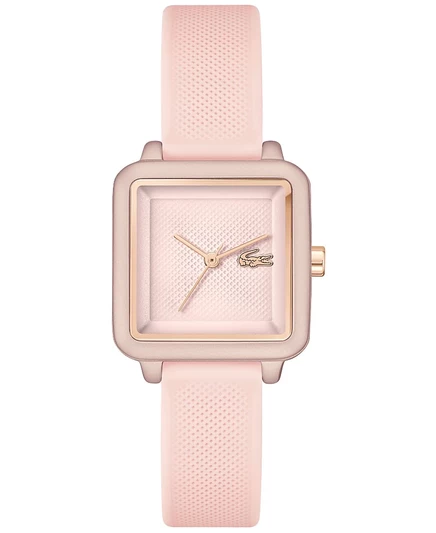 Lacoste Женские часы Lacoste 12.12 Flow с розовым силиконовым ремешком 26 мм pink