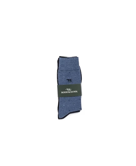 Мужские носки Rodd & Gunn Dry Plains из трех упаковок blue multi