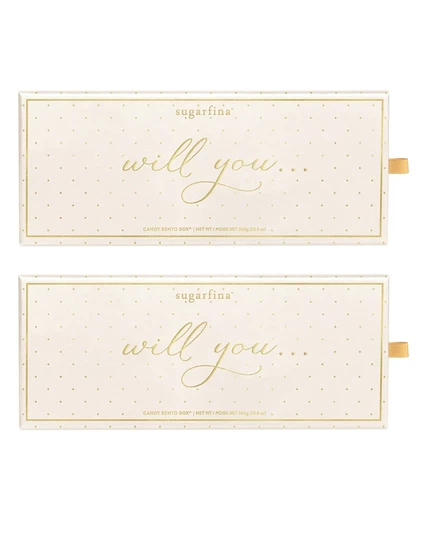 Набор конфет Sugarfina Bridesmaid, 6 шт., белый