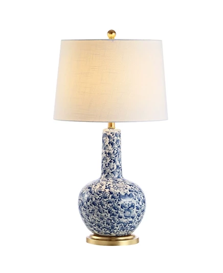 Настольная лампа Chinois из керамики и железа Classic Cottage LED
