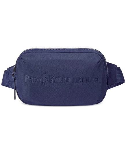 Мужская поясная сумка Polo Ralph Lauren Tonal Logo, синяя