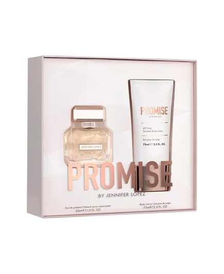 Подарочный набор Jennifer Lopez Promise EDP 30 мл и 75 мл лосьона для тела 30 мл розовый