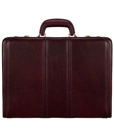 Портфель-аташе McKlein Daley 18″ из кожи, красный