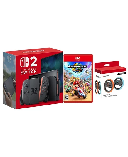 Игровая консоль Nintendo Switch 2 с Mario Kart, серая