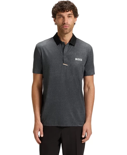 Мужская рубашка-поло Active Paddy Polo Hugo Boss black