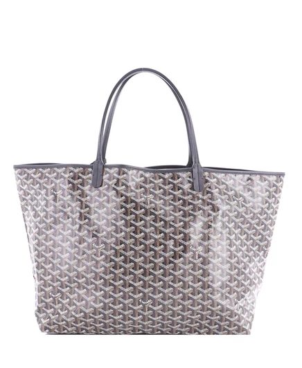 Женская сумка Pre-Owned Goyard Saint Louis GM шоппер, черная
