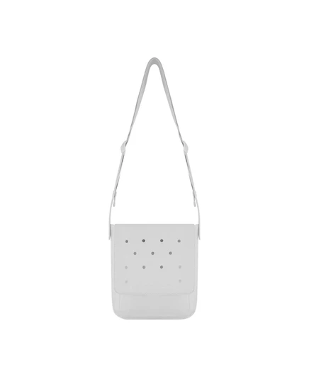 Женская сумка Crocs Classic Crossbody с клапаном, белая