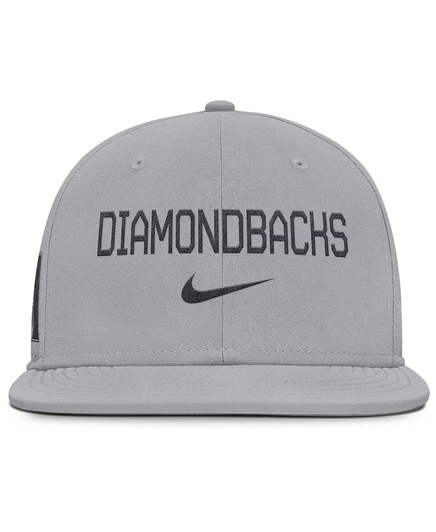 Мужская бейсболка Nike Arizona Diamondbacks, серая