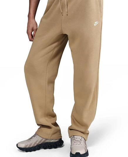 Мужские спортивные брюки Nike Club из флиса, бежевые